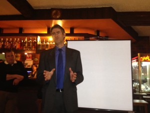 Christian Varone en présentation à Evionnaz