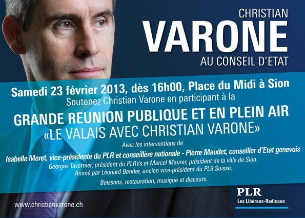 Samedi 23 février : tous à Sion