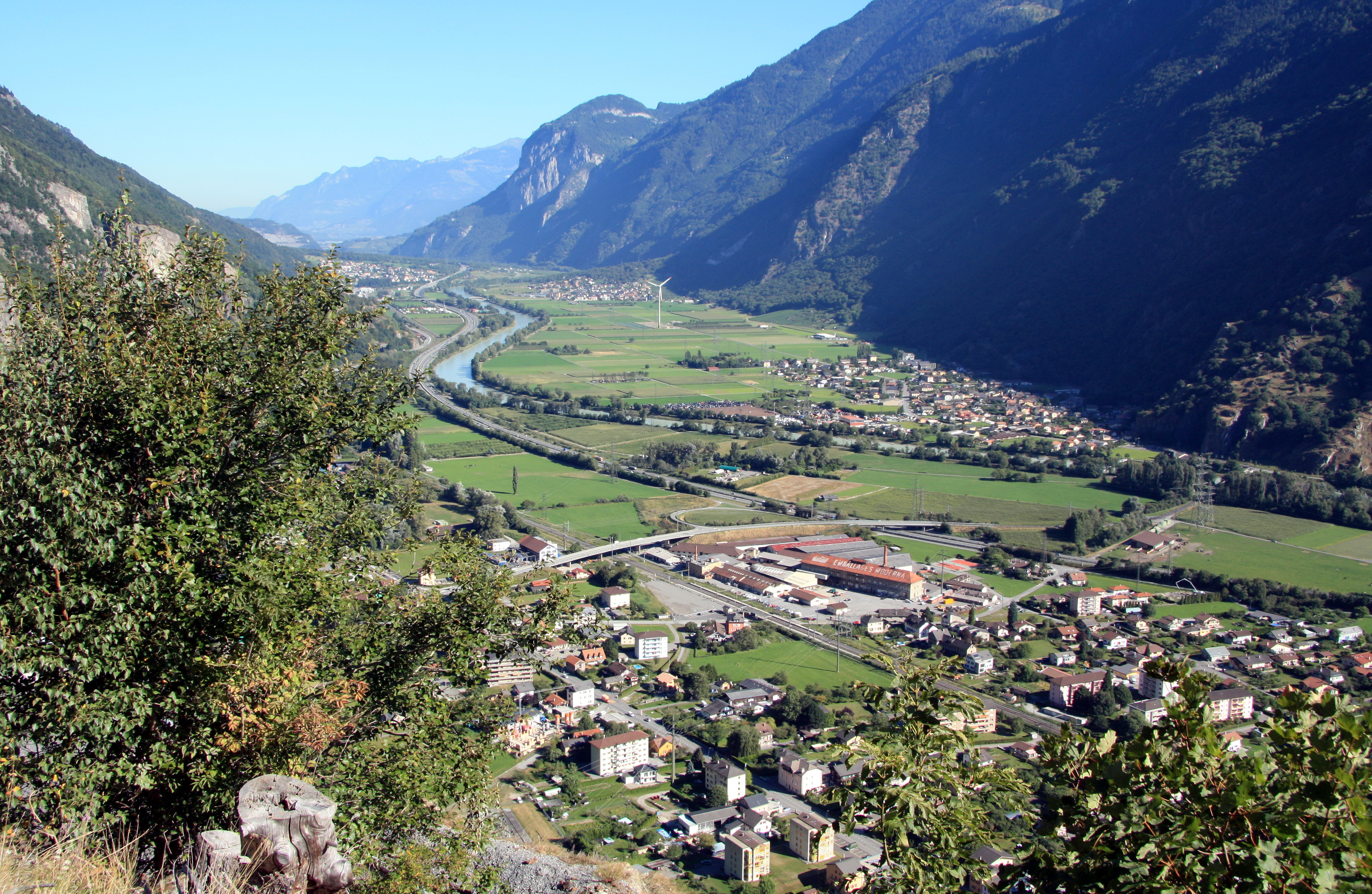 Jeudi 16 : rencontres à Evionnaz et Vernayaz