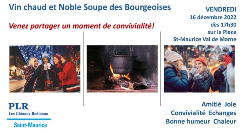 Soupe et vin chaud 16 décembre