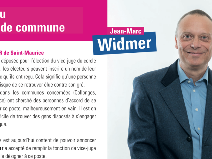 Un candidat vice-juge