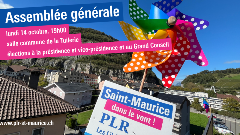 Assemblée générale du 14 octobre
