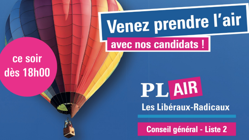 Venez prendre l’air avec PL’Air !